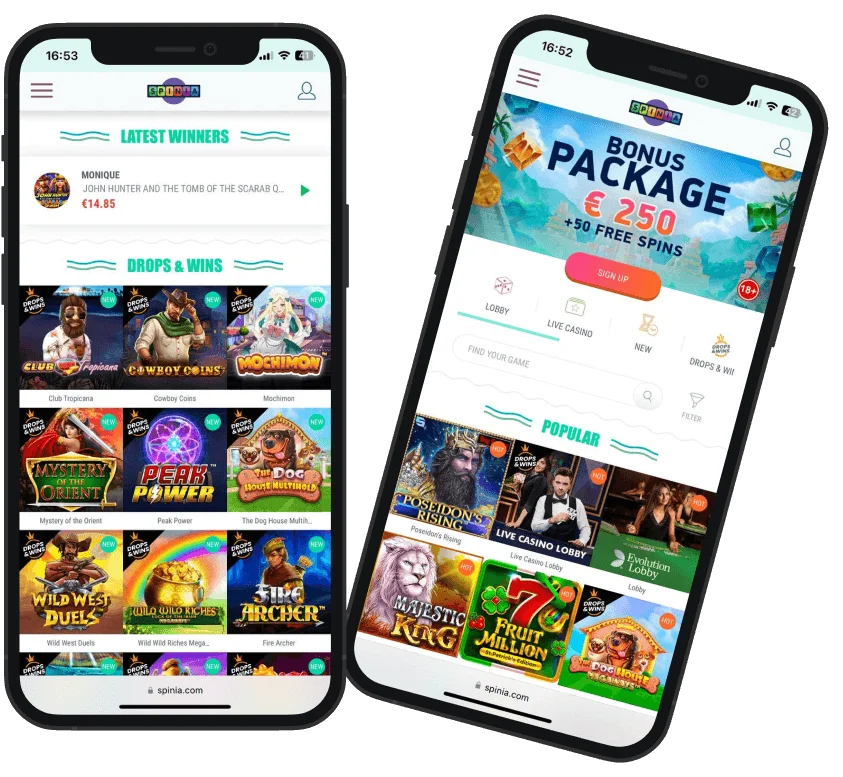 Spinia Casino – speel en word een echte winnaar